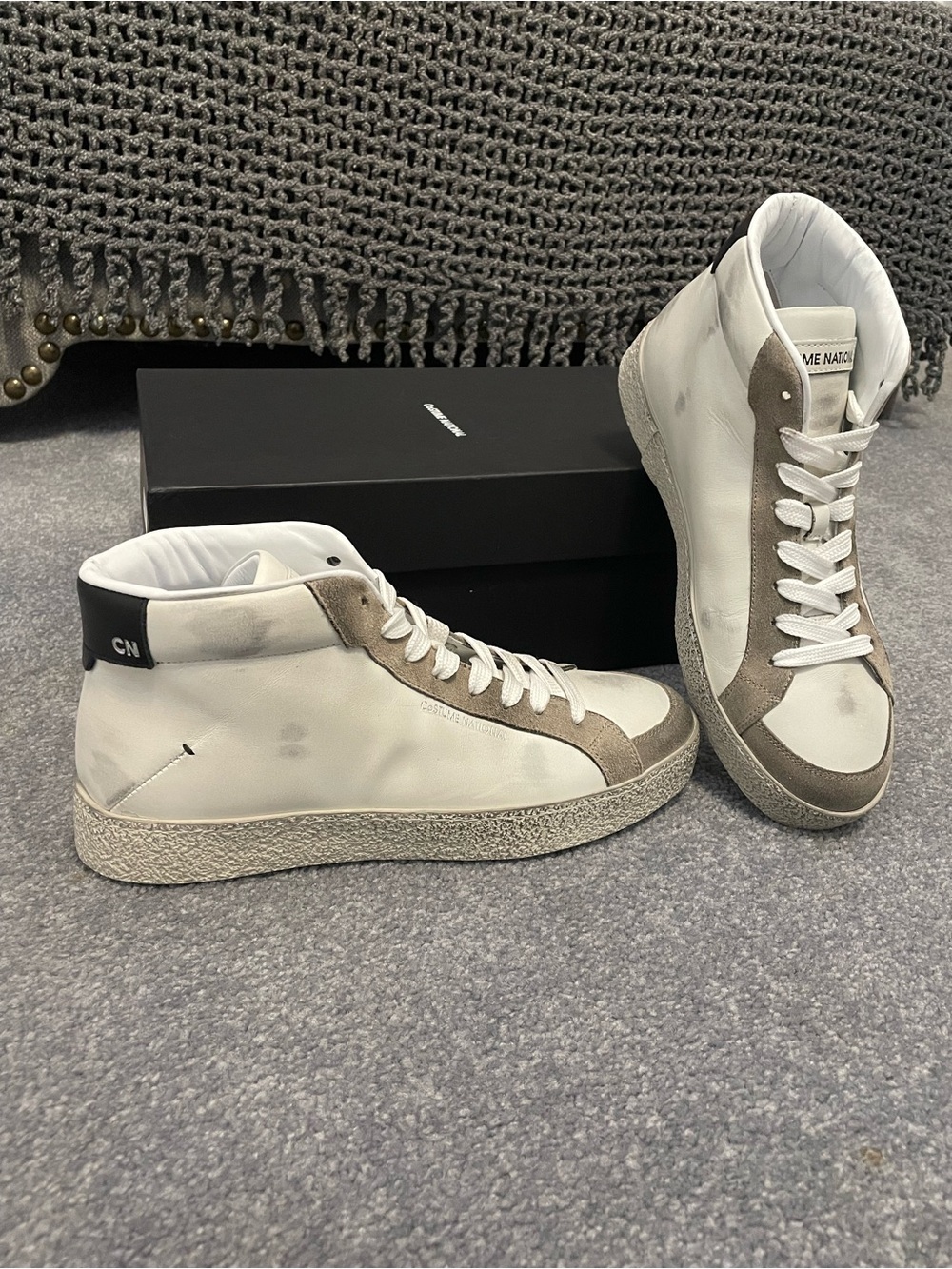 CNC Costume National size 41 High-Top Sneakers Made in Italy